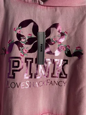 Victorias Secret PINK x Love Shack Fancy Tracksuit Hoodie and Pants Set Small thumbnail 6