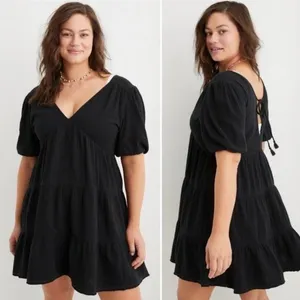 Aerie black dress thumbnail 4