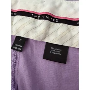 The Limited Drew Fit Lavender Purple Bootcut Dress Pants Womens Size 6 Stretch thumbnail 2
