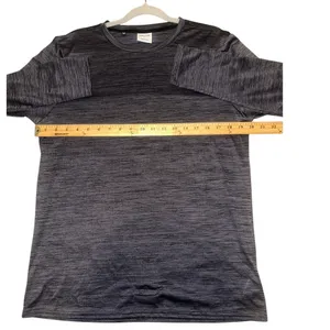 Gymshark‎ Long Sleeve Gray Active Top, Womens Large thumbnail 5