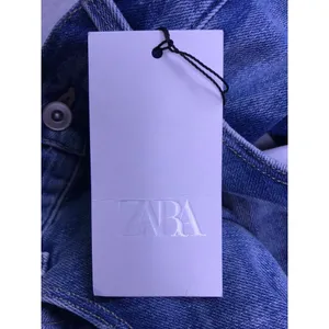Zara Straight Leg Jeans Womens Size 8 Blue Denim Faded Casual thumbnail 4