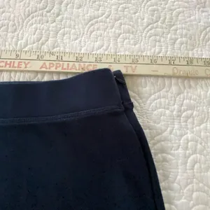 GAP Pencil Skirt Knee-Length Workwear Navy Side Slits Stretch Body Con Size S thumbnail 8