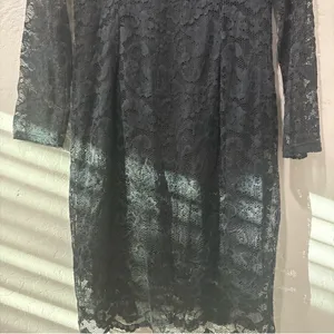 Stanzino Black Lace Long Sleeve Dress thumbnail 6