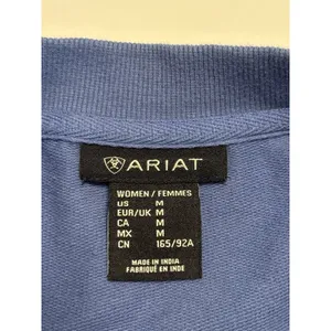 Ariat Women's Blue Crewneck Sweatshirt Medium Western Casual Pullover thumbnail 3
