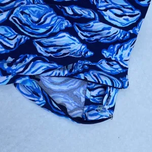Lilly Pulitzer Navy Seashell Kailen Short Shorts With‎ Pockets thumbnail 7