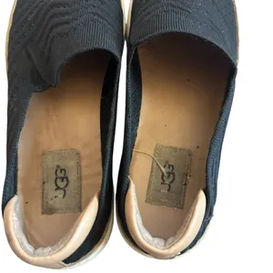 Ugg Sammy Chevron Black Slip-On Sneakers Flats Casual Comfy Size 9.5 Women's thumbnail 10