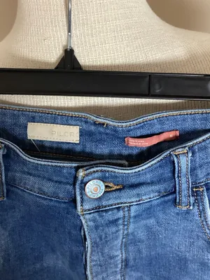 Pilcro by Anthropologie Cloud Wash Raw Hem Denim Shorts, Size 31 thumbnail 2