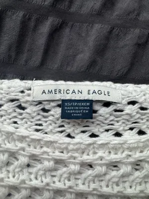 American Eagle Crochet Top thumbnail 2
