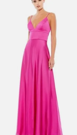 LEENA for Mac Duggal Hot Pink Gown thumbnail 1