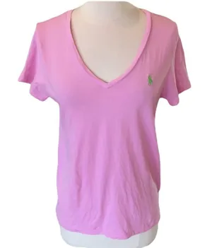 Ralph Lauren Sport pink tee short sleeve top M thumbnail 2