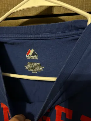 Rangers Majestic New York Shirt thumbnail 3