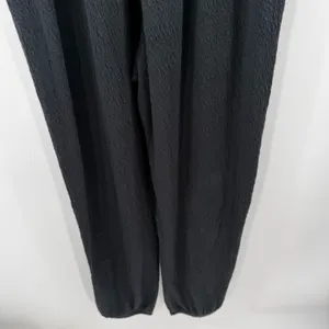 Z Supply Jumpsuit Women's Large NWT Indy Knit Black Textured Comfy Soft Casual thumbnail 13