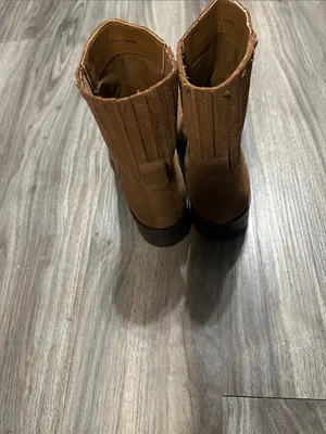 Dolce Vita Tan Suede Ankle Boots Size 7 thumbnail 5