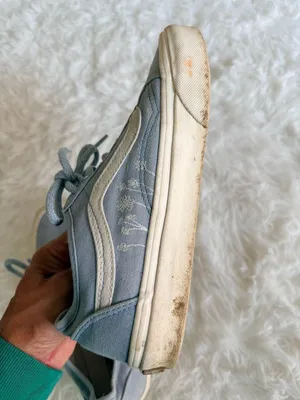 Vans Old Skool Eco Theory Blue Floral Embroidered Sneakers thumbnail 7
