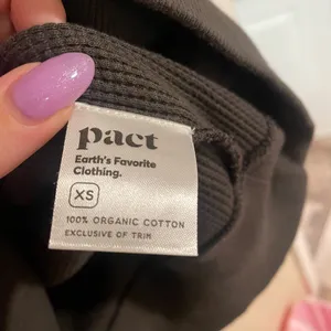 Pact thermal waffle Henley pullover xs thumbnail 5