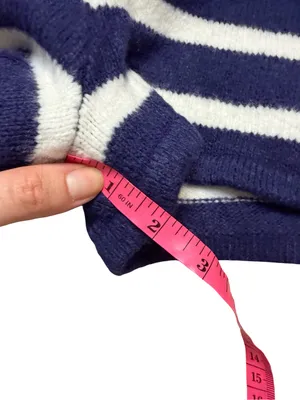 🌊‎ Daily Drills Knit Micro Shorts NWT Navy White Stripe M/L Sold Out 🌊 thumbnail 5