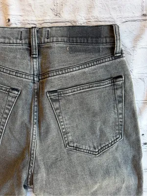 Abercrombie & Fitch The Ankle Straight Ultra High Rise 28 New NWT Black 6 Short thumbnail 12