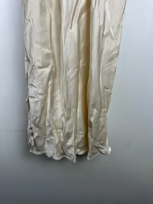 Shona Joy La Lune‎ Bias Cowl Cream Satin Maxi Dress Women’s 8 NWT thumbnail 10