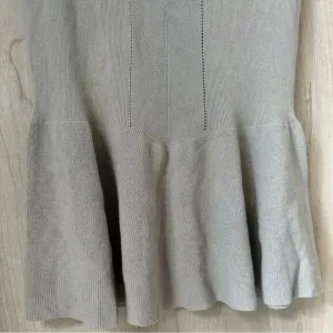 Revolve one grey day peplum grey viscose top‎ NWT thumbnail 5