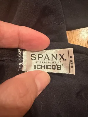 Spanx by Sara Blakey for Chico’s black power panties size 0 . S/4 thumbnail 4