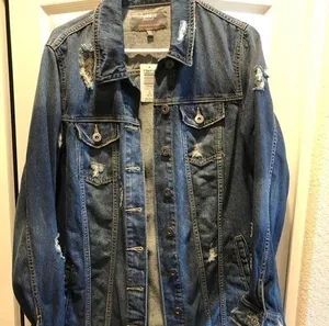 TORRID denim jacket 1X NWT thumbnail 1