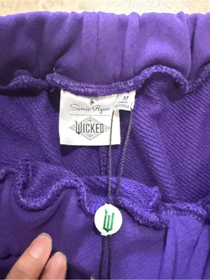Samii Ryan Wicked For Good Elphaba Change The World Purple Sweatpants med thumbnail 2