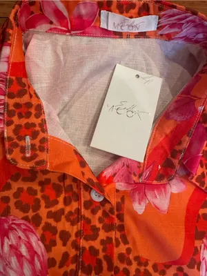 Tropical Resort Shorts Set – Bold Floral & Leopard Vacation Set Size S NWT thumbnail 3