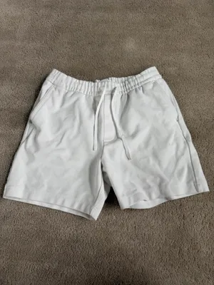 Zara Cream Drawstring Shorts – Large thumbnail 2