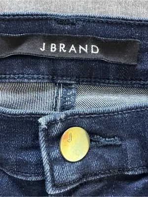 J Brand Women’s Size 26 Dark Wash High Rise Skinny Jeans Stretch Denim thumbnail 4