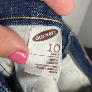 Old Navy the‎ dreamer jeans women’s size 10 short bootcut flare casual western thumbnail 6