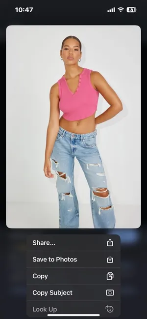Garage Pink Tank thumbnail 4