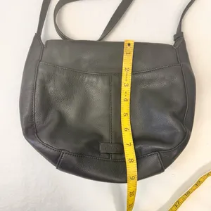 Vince Camuto Crossbody Women's Leather Black Bag Shoulder Purse Classic Pebbled thumbnail 7