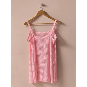 PINK Victoria’s Secret Light Pink Heart-Lace Slip Size XL NWT thumbnail 2