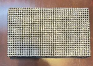 1379 | NWT Amber Sceats Rhinestone Embellished Evening‎ Clutch Bag Black OS thumbnail 1