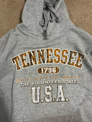 University Of Tennessee Sweatshirt Gray Size M thumbnail 2