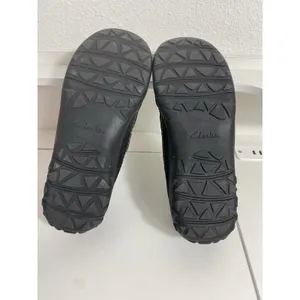 Women’s Clarks Haley Stork Black Comfort Flats Size 9 N Barely Worn thumbnail 8