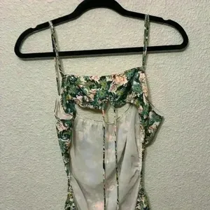 ASTR the Label Open Back Floral Midi Dress sz L summer beachy wedding guest vaca thumbnail 6