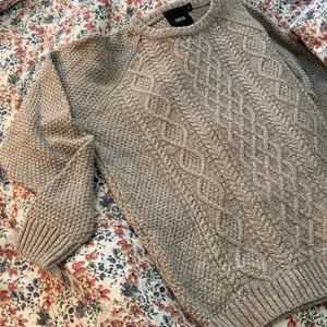 ASOS Heather Tan/Cream Cable Knit Pullover thumbnail 3