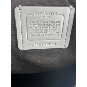 Coach Celeste Signature Jacquard Hobo Bag Light Khaki White Like New thumbnail 4