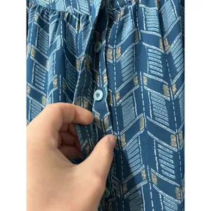 ARIAT Women Blouse Size Medium Lightweight Buttons Long Sleeve Colorful Western‎ thumbnail 14