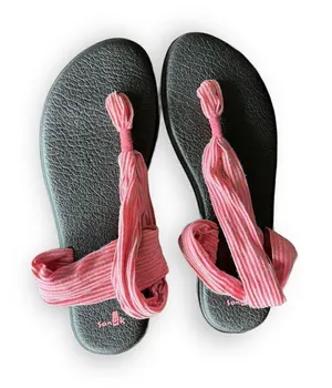 Womens Sanuk Yoga Mat Yogie Slingback Sandals - Sz 10 thumbnail 1