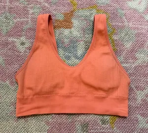 Aerie Ribbed Bra thumbnail 1