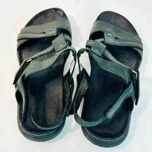 Merrell “Swivel” Black Leather Strappy Hiking Sandals size 7 thumbnail 7