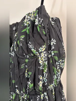 Sau Lee Georgina Gown Floral Print Maxi Dress UK14/US10 thumbnail 9