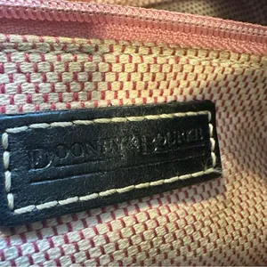 Dooney Bourke Canvas Monogram Y2K Gray / Black Shoulder Bag thumbnail 8