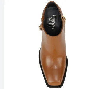 NEW FRANCO SARTO Vivica Bootie Color: Tan Synthetic SZ-8 thumbnail 4