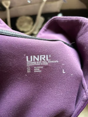 UNRL Women’s Sweatshirt Purple Size XL thumbnail 2