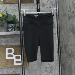 NWT Reebok Womens Basic Bike Shorts HT4921 Night Black XS thumbnail 7