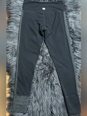 Vuori Origin Color Block Leggings Black Gray Leggings Size XXS thumbnail 5
