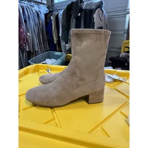 GENTLE SOULS - Emily Suede Side Zip Boot Size 8.5 Tan thumbnail 2